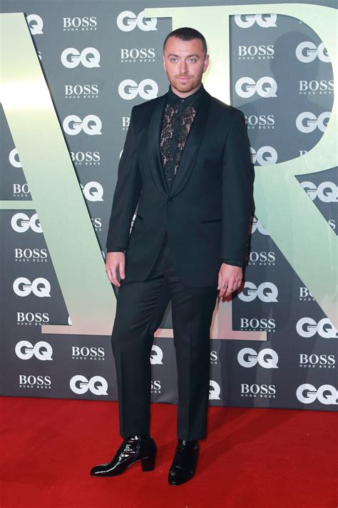 The Story Behind Sam Smith’s Red Carpet Heels 